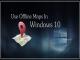 Cách Sử Dụng Bản Đồ Ngoại Tuyến (Offline Maps) Trên Windows 10